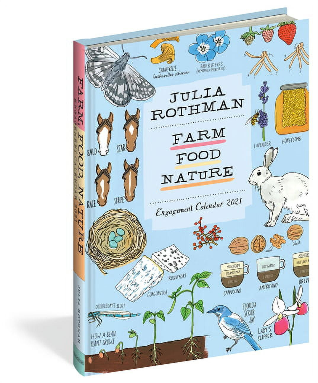 Julia Rothman: Farm, Food, Nature Engagement Calendar 2021 for Julia Rothman Engagement Calendar 2024