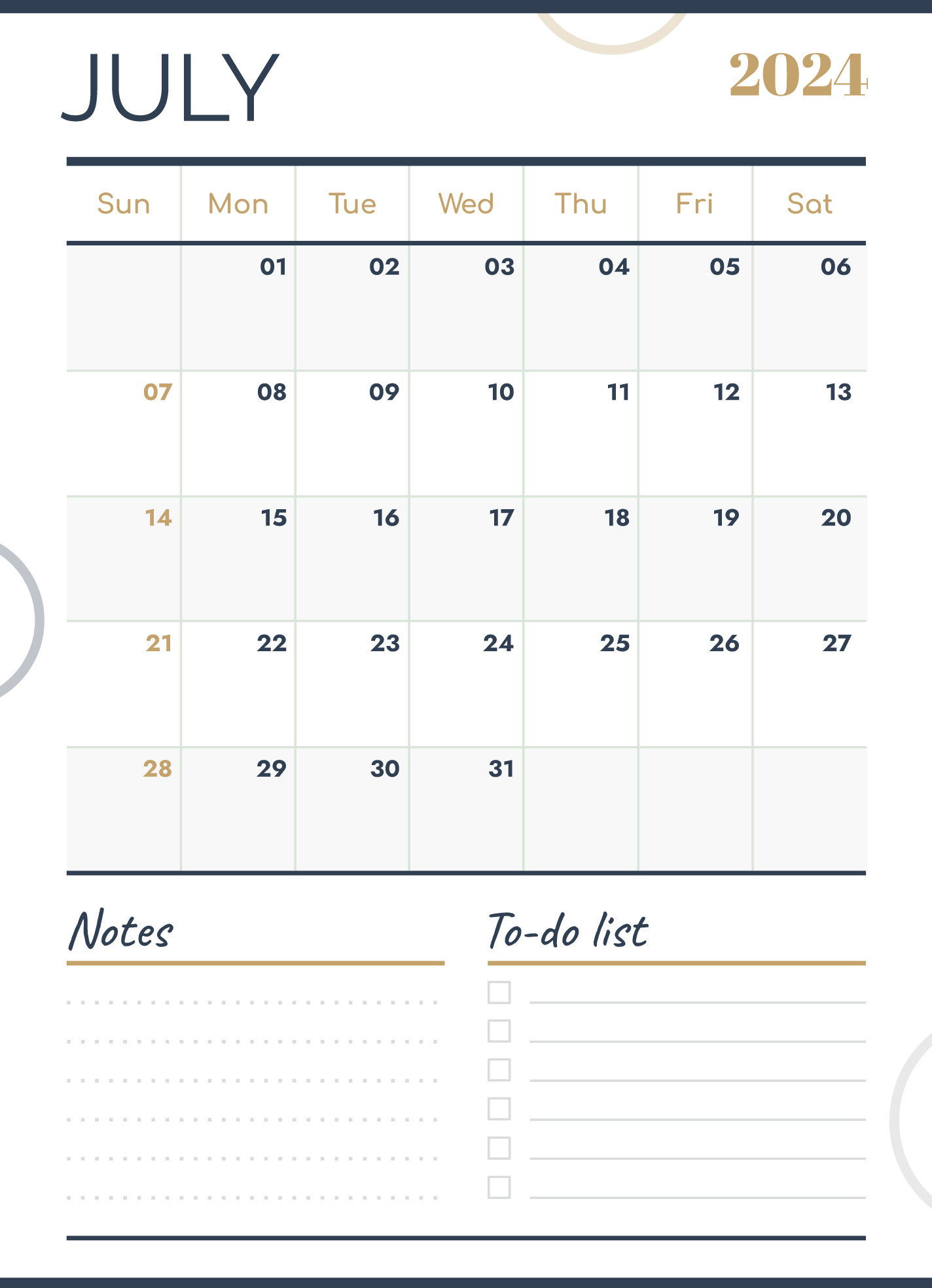 July 2024 Calendar Free Google Docs Template - Gdoc.io pertaining to July 2024 Calendar Word Doc