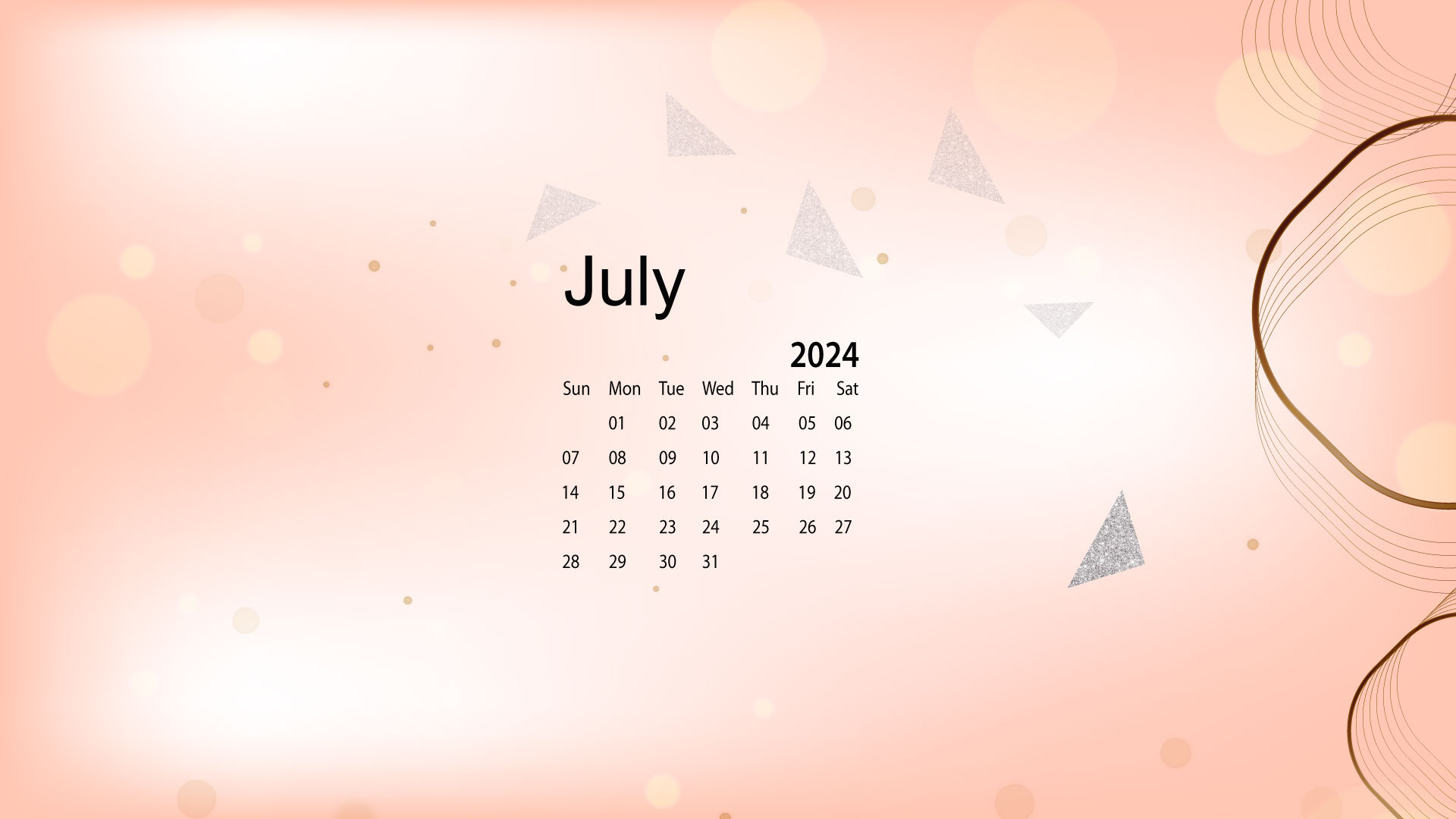 July 2024 Desktop Wallpaper Calendar - Calendarlabs intended for July 2024 Background Calendar