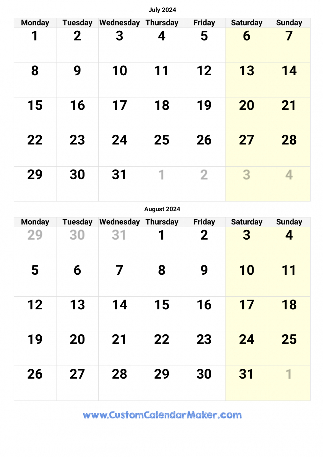 July August September Calendar 2024 In 2024 | September Calendar with Calendar For July August September 2024
