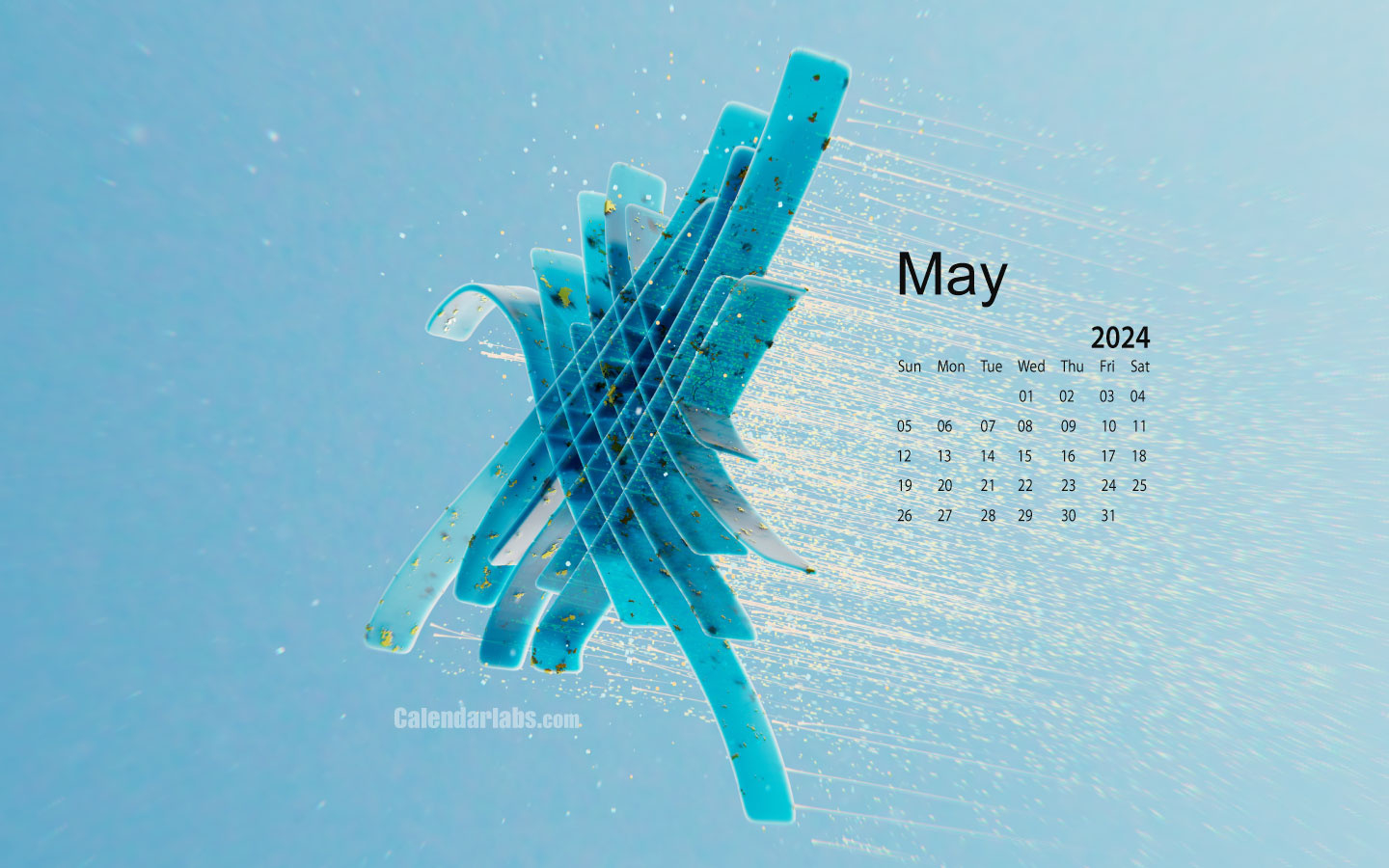 May 2024 Desktop Wallpaper Calendar - Calendarlabs in Free Printable Calendar 2024 May Calendar Lab