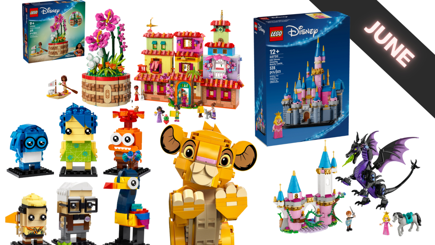 New Lego Disney Summer 2024 Sets Revealed Include Mini Sleeping with Lego Calendar July 2024