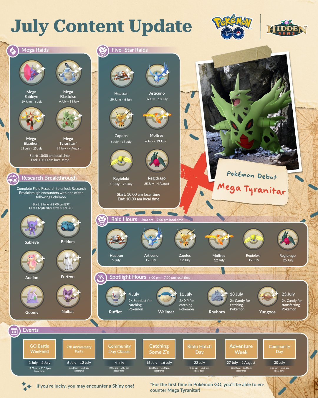 Pokémon Go July 2023 Event Guide | Pokémon Go Hub throughout Pokemon Go July Calendar 2024