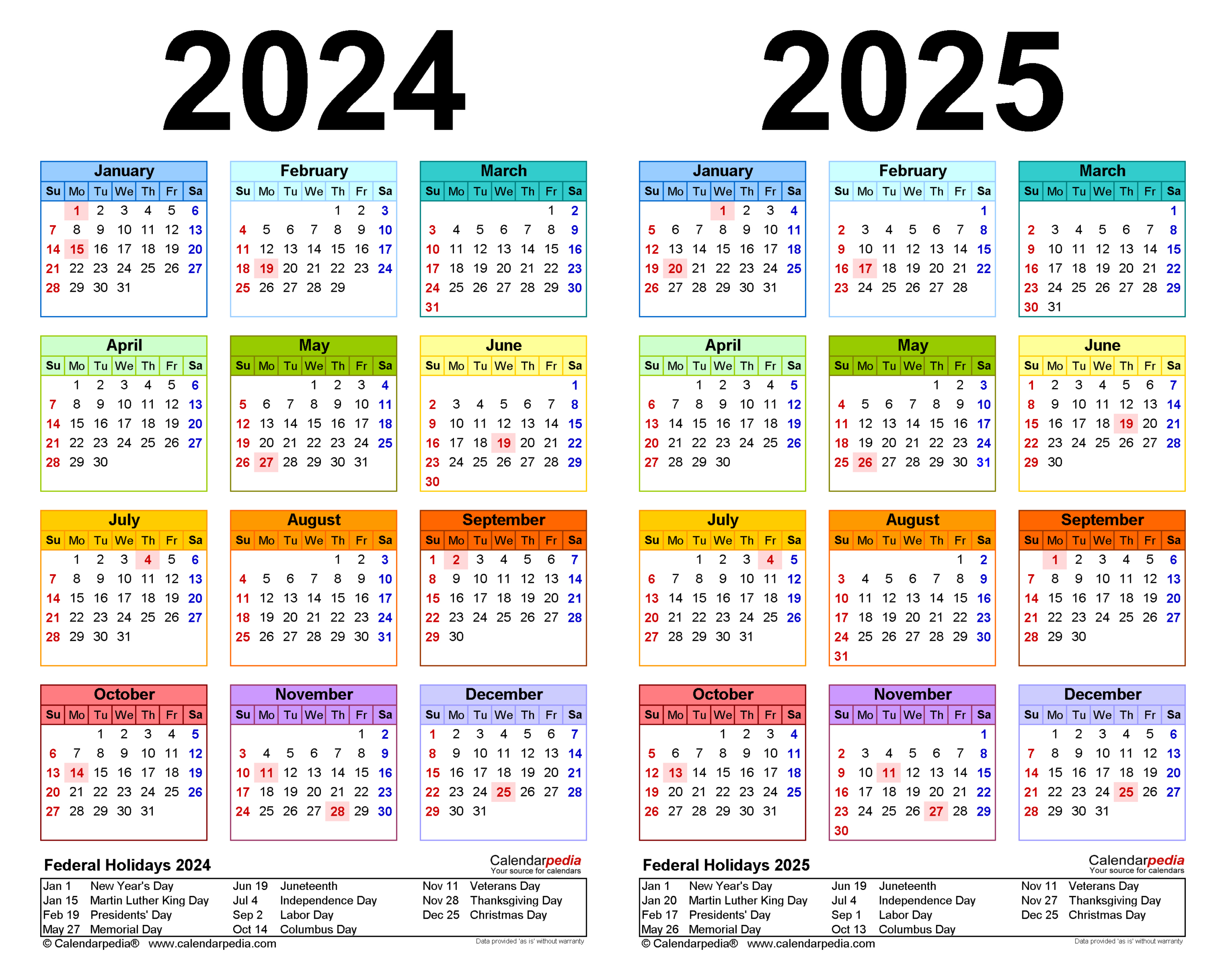 2024-2025 Two Year Calendar - Free Printable Pdf Templates in August 2024-May 2025 Calendar Printable