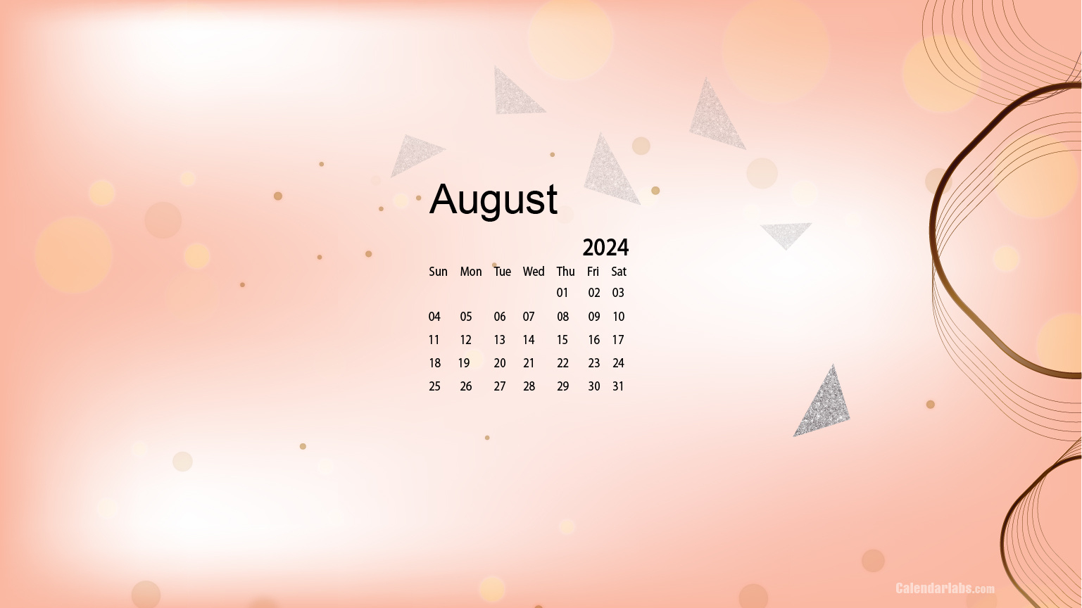 August 2024 Desktop Wallpaper Calendar - Calendarlabs with regard to August 2024 Desktop Calendar