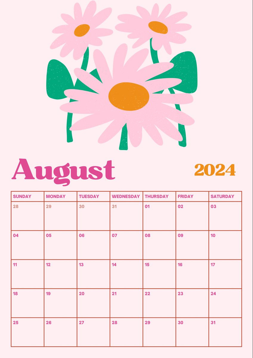 August Calendar 2024, August Calendar, Calendar Background, Study with regard to Aesthetic August Calendar 2024