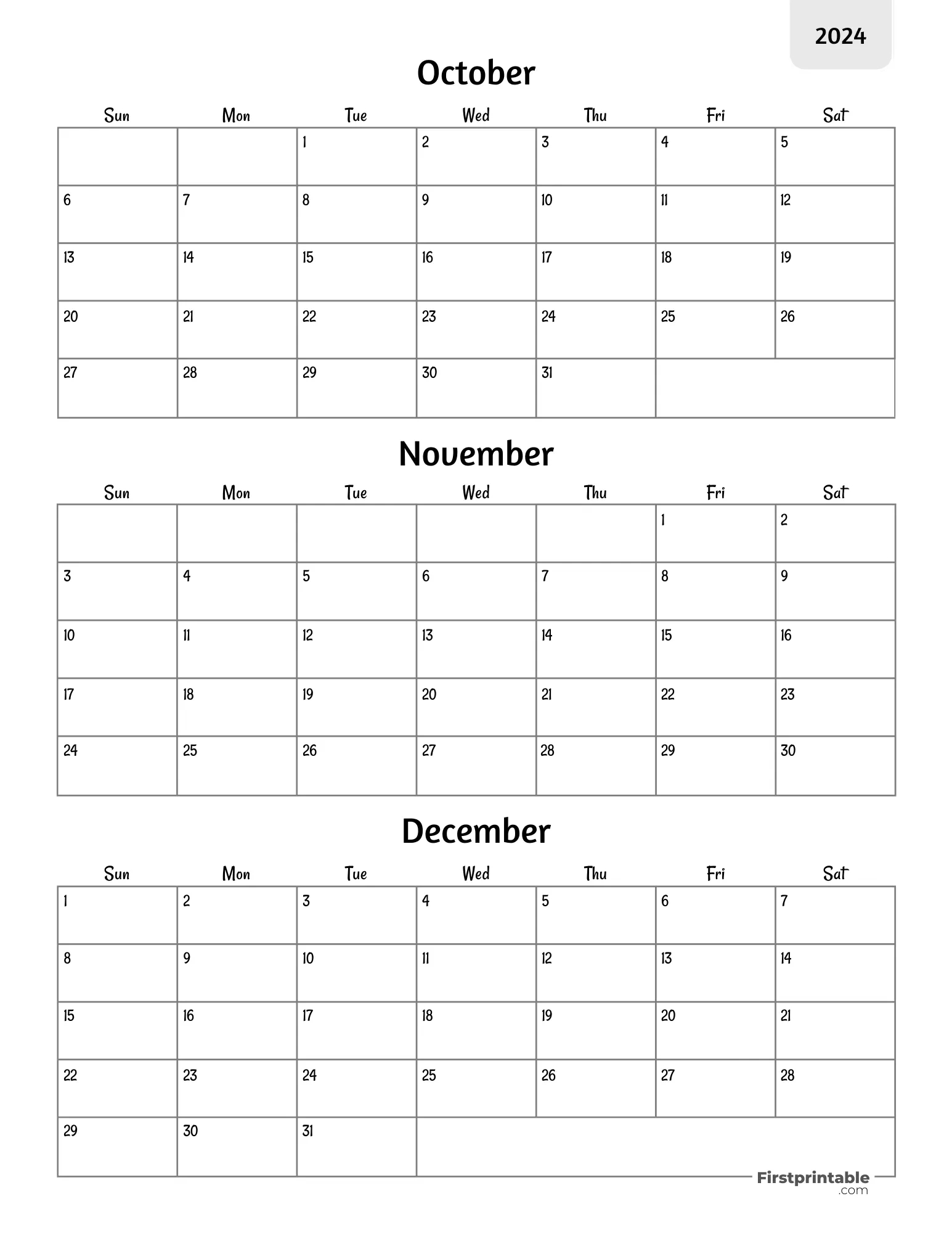 Free 3 Month Calendars 2024 intended for August September October Calendar 2024 Printable