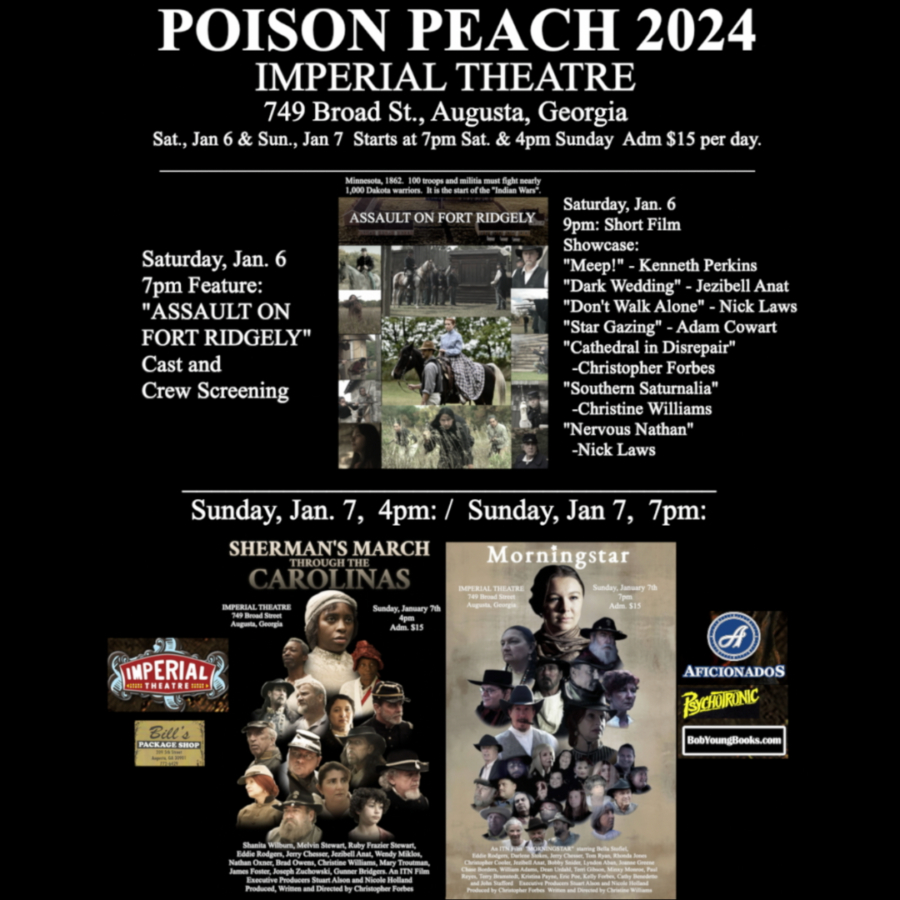 Poison Peach Film Festival 2024 - The Greater Augusta Arts within Augusta Events Calendar 2024