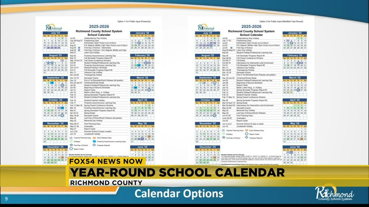 Richmond County Ask Parents To Vote On 2025-2026 School Year Cal intended for Augusta County Schools Calendar 2024