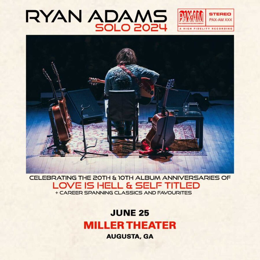 Ryan Adams: Solo 2024 - The Greater Augusta Arts Council&amp;#039;S Arts within Augusta Ga Calendar Of Events 2024