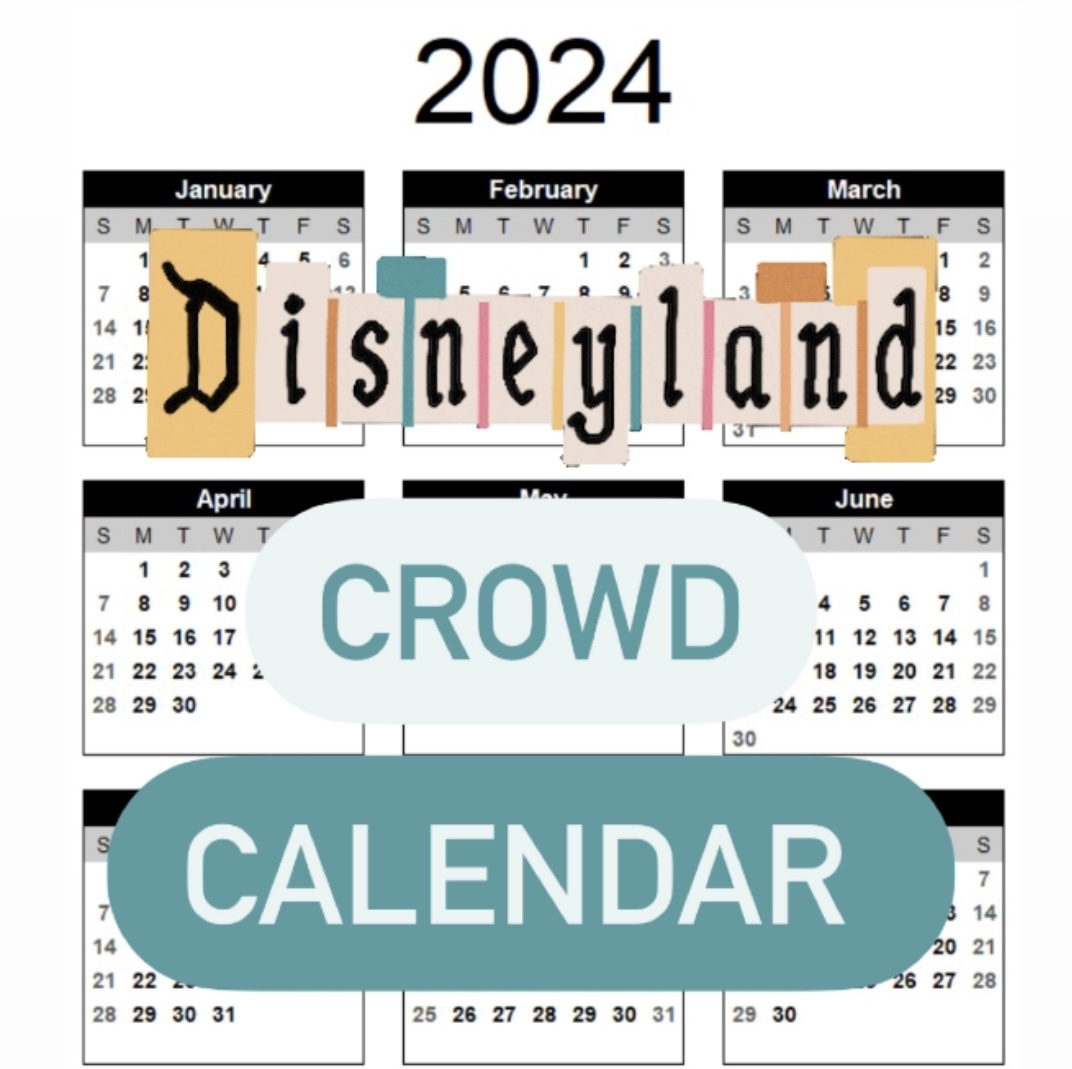 Disneyland 2024 Crowd Calendar - Disneyland Resort Tips And More inside Disneyland Crowd Calendar September 2024