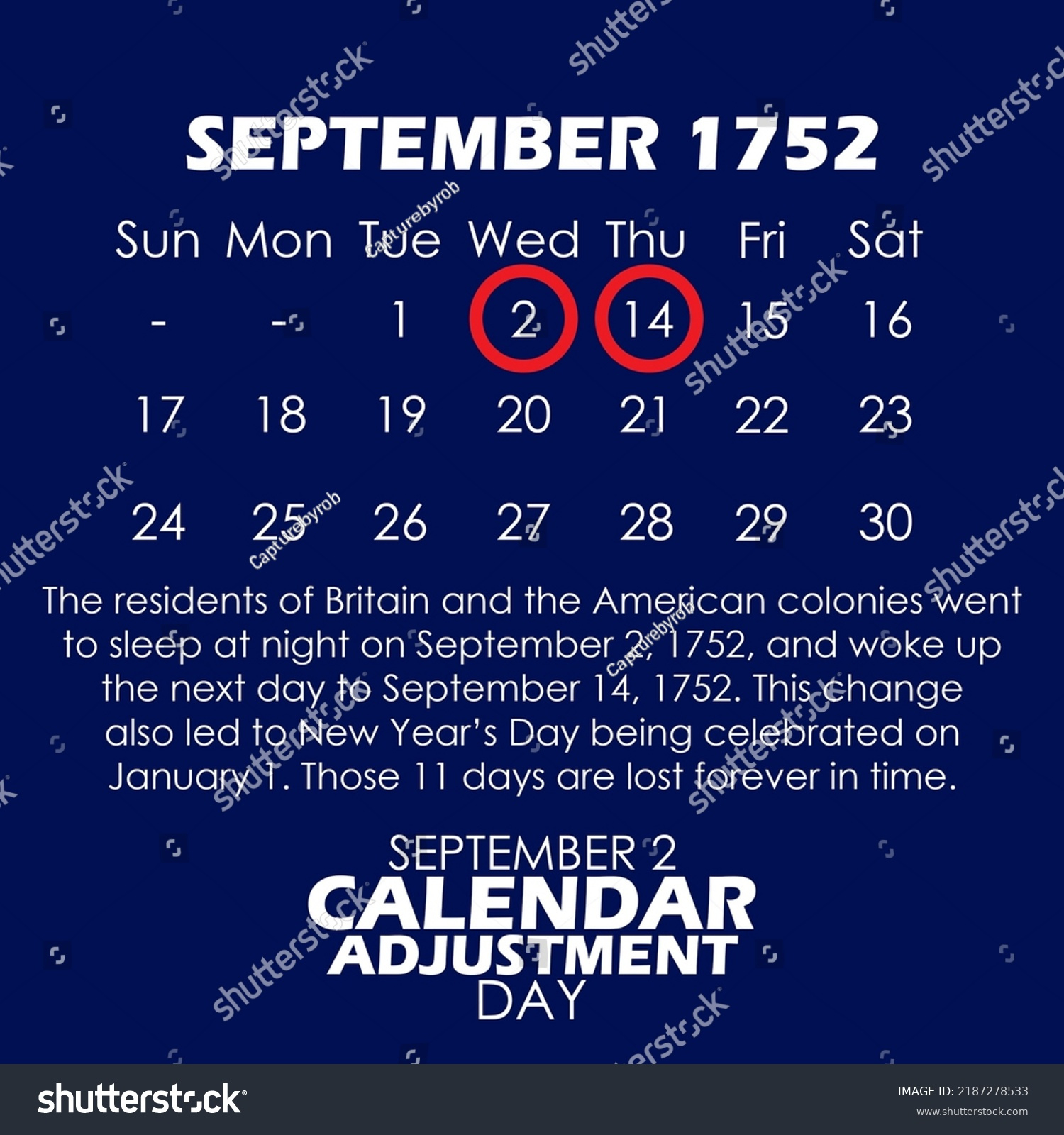 Illustration Calendar Year 1752 September Bold Stock Vector pertaining to 1752 Calendar September Month