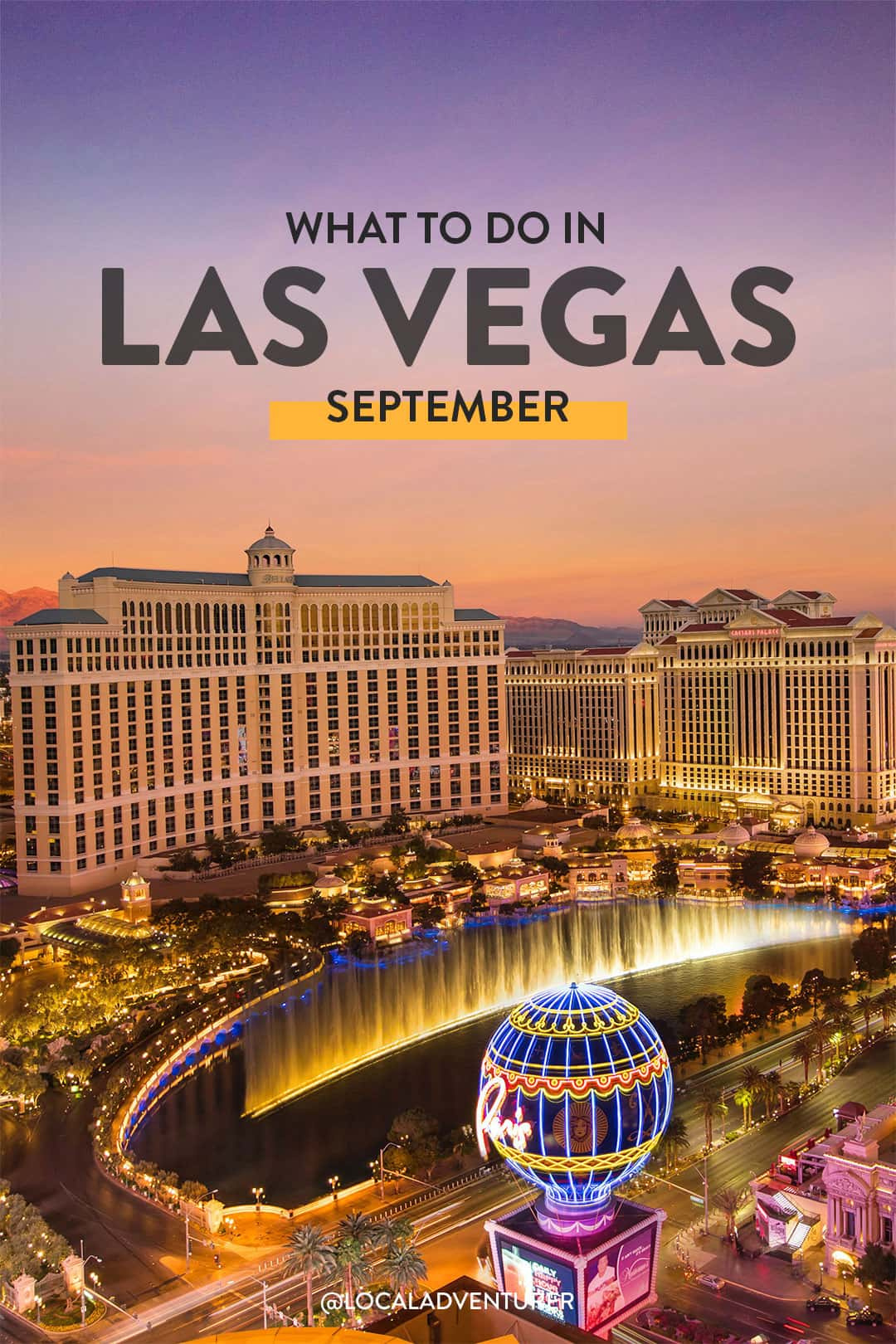 Las Vegas September Events 2024 - Things To Do, Weather, What To Pack inside Las Vegas Events Calendar September 2024