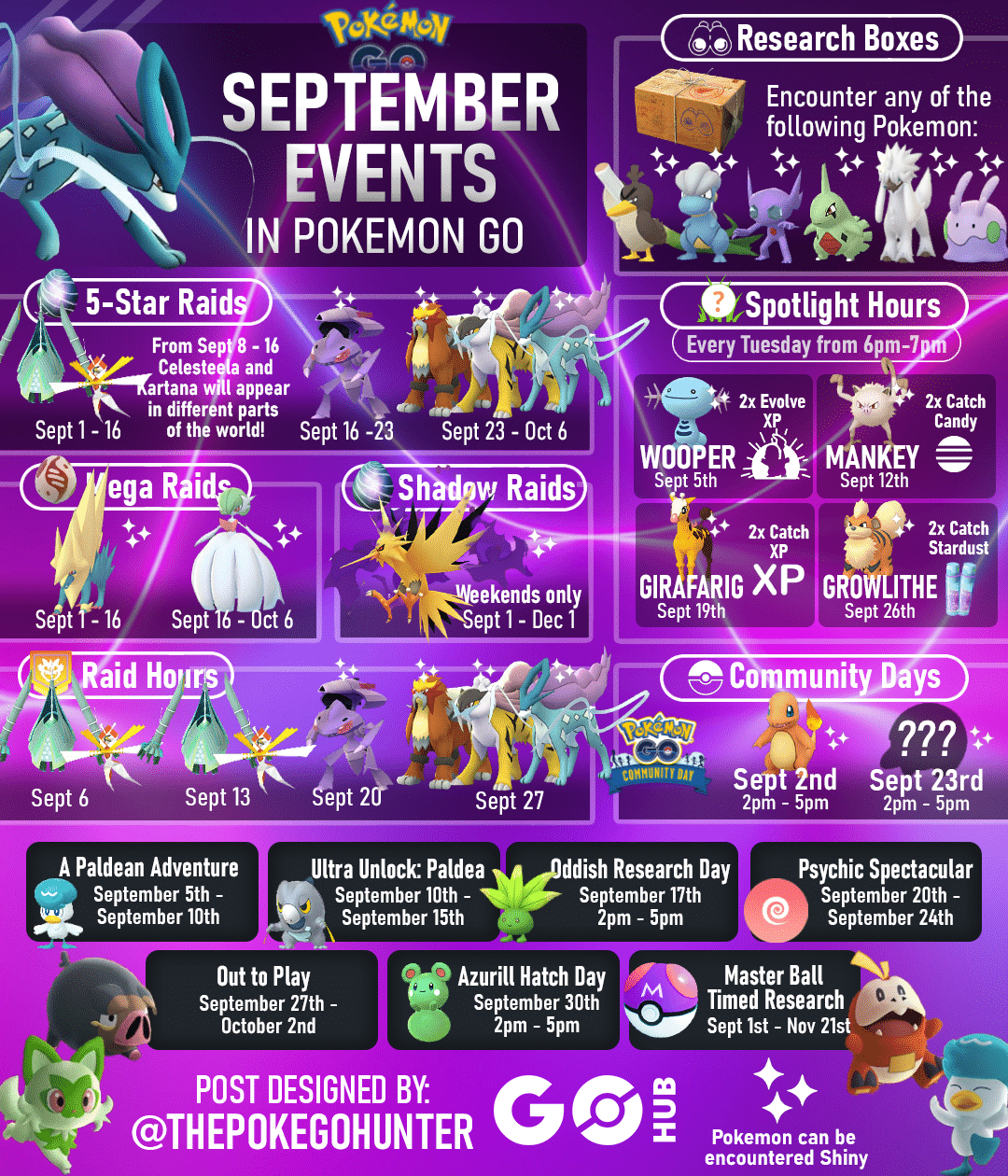 Pokémon Go In September: Pvp Priorities | Pokémon Go Hub intended for September 2024 Calendar Pokemon Go