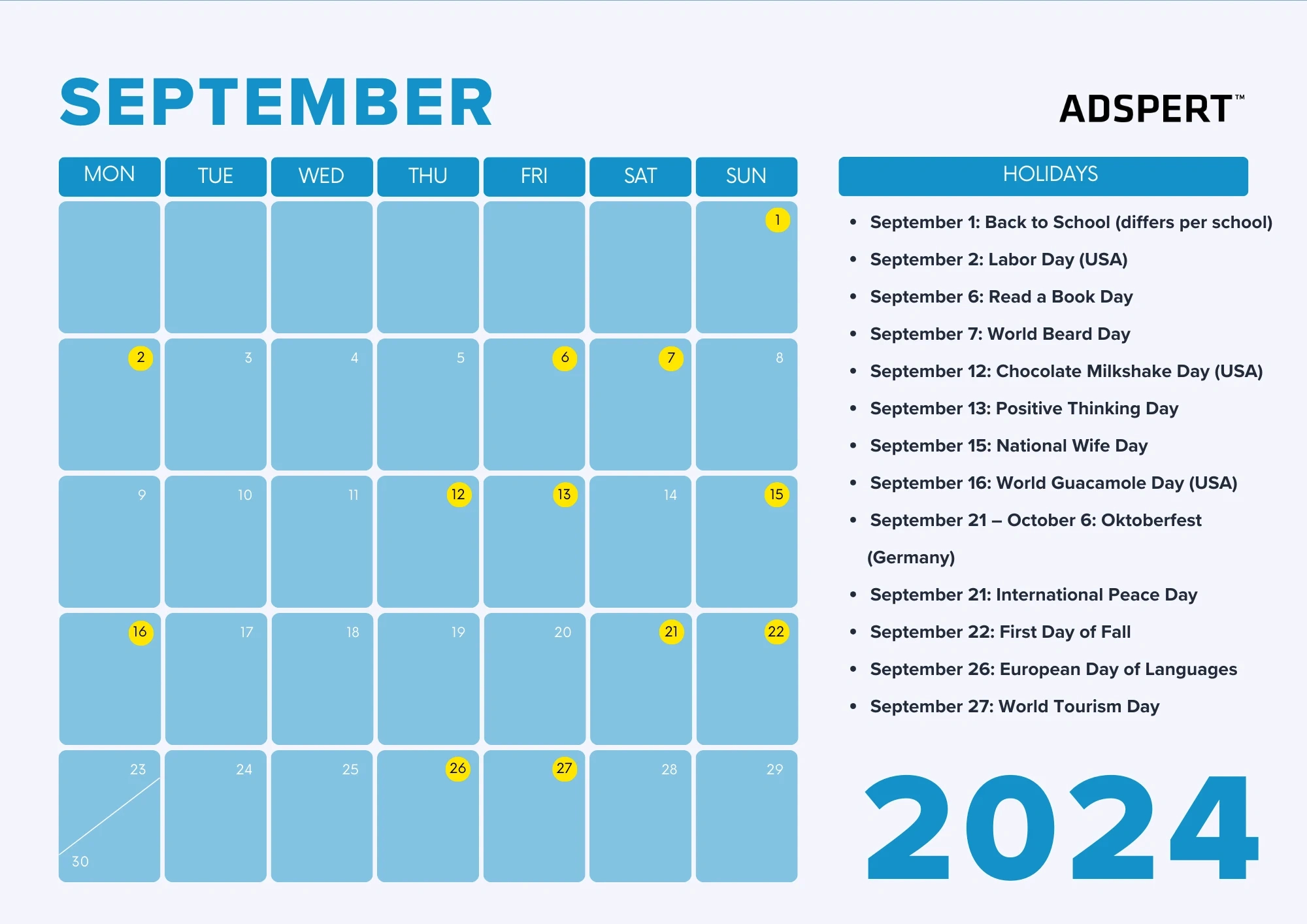 Retail Calendar 2024 For Ecommerce (International) intended for September Social Media Calendar 2024