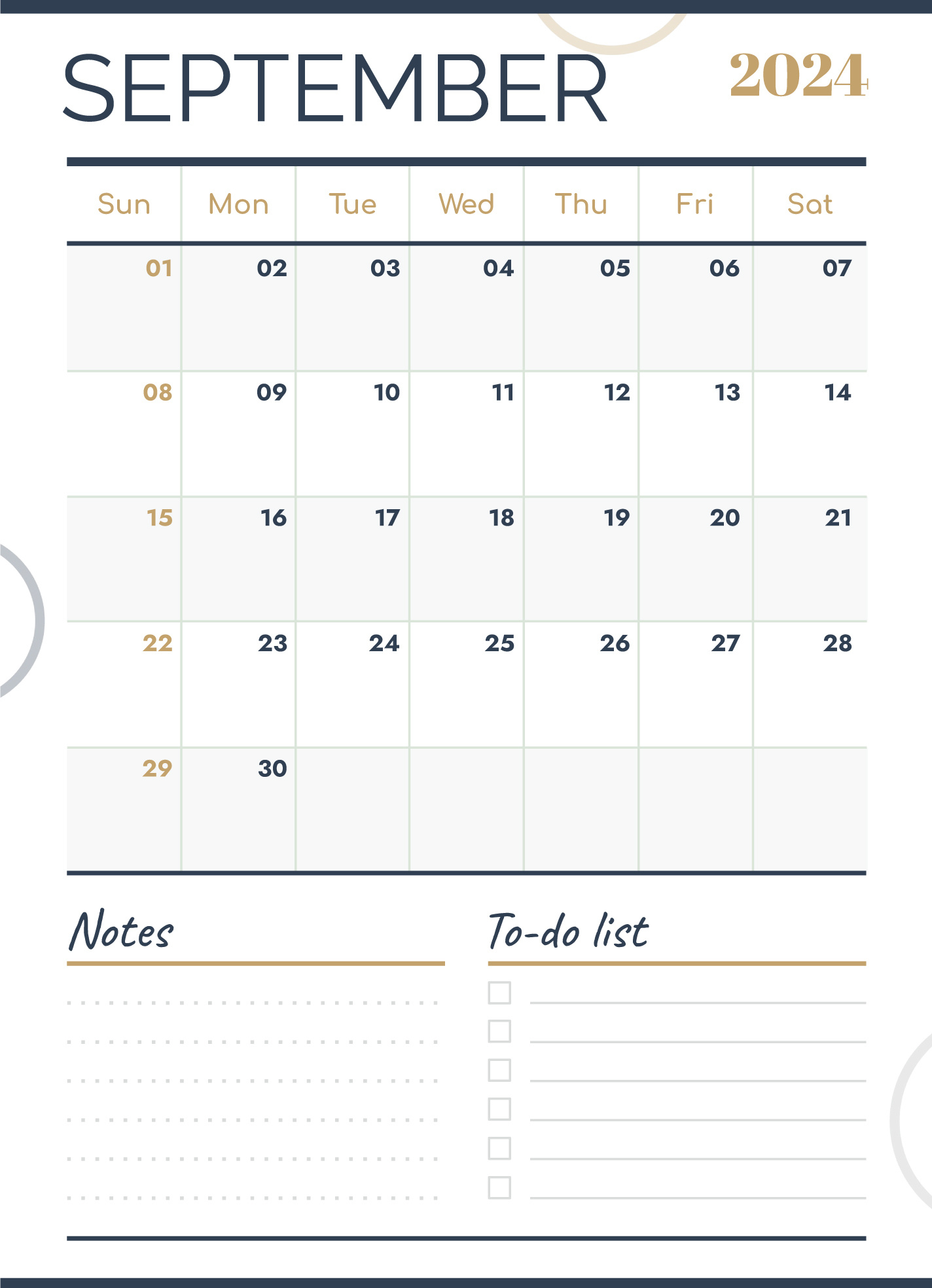 September 2024 Calendar Free Google Docs Template - Gdoc.io in Google Calendar-September 2024