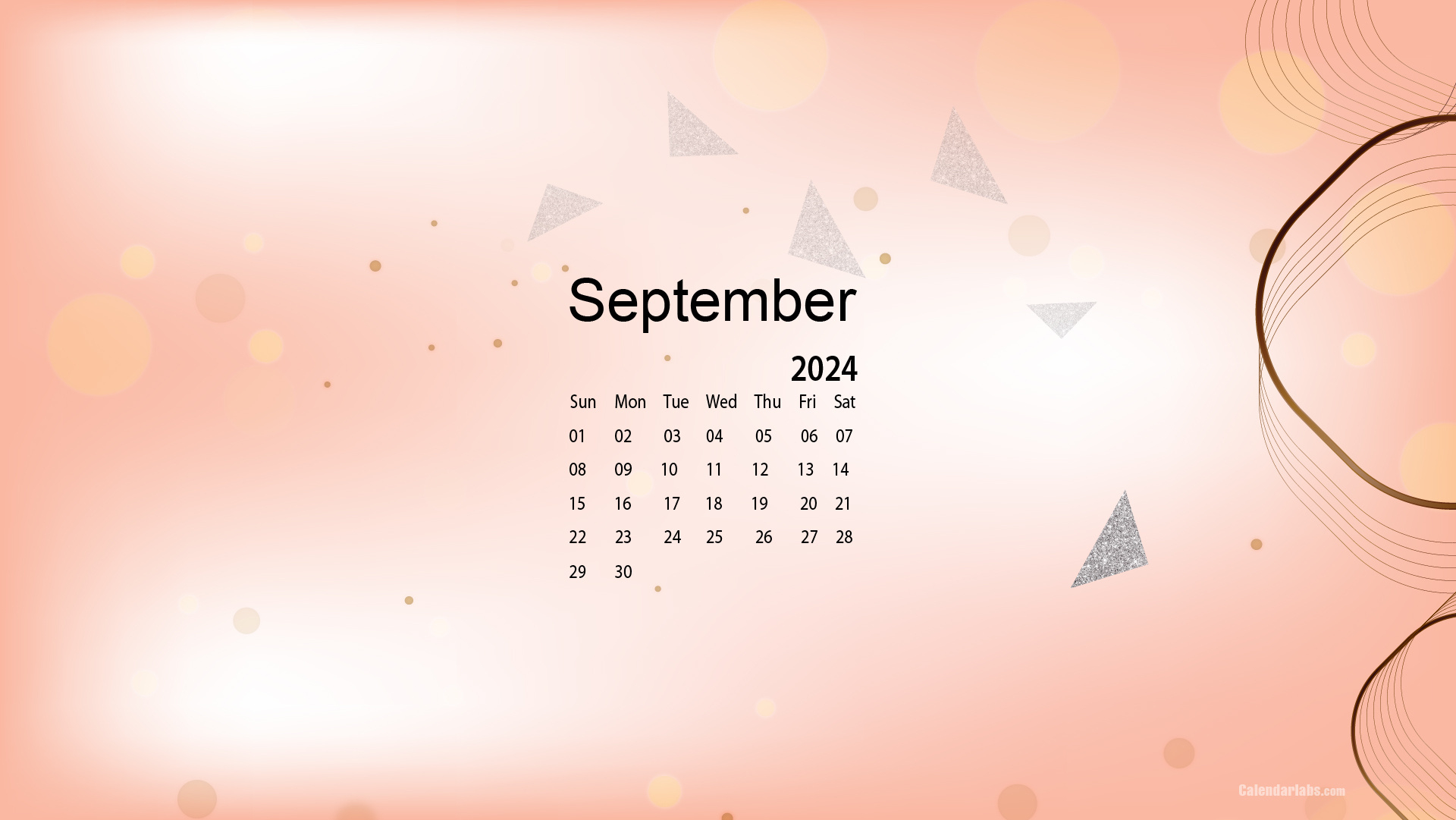 September 2024 Desktop Wallpaper Calendar - Calendarlabs regarding September Calendar Wallpaper 2024