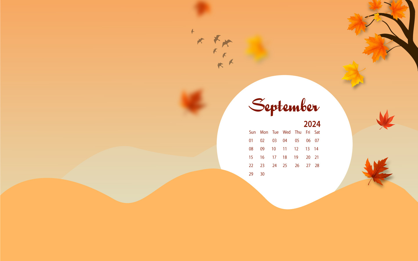 September 2024 Desktop Wallpaper Calendar - Calendarlabs with regard to September Calendar 2024 Wallpaper