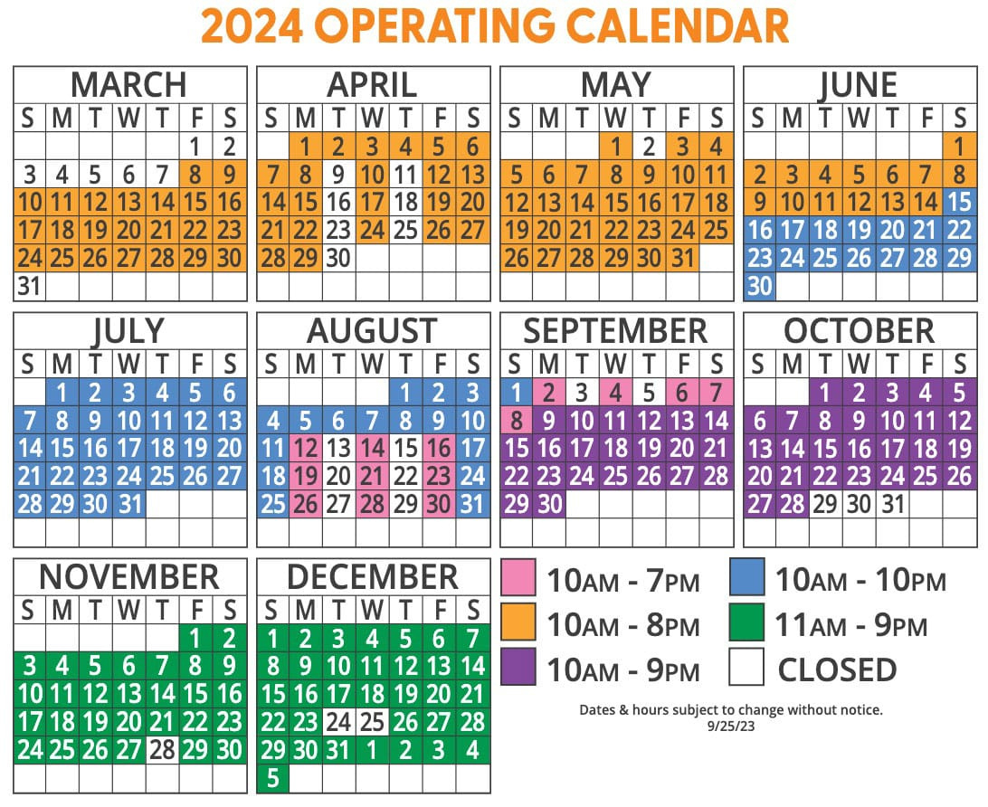 Dollywood Schedule 2024 And Guide | Dates, Hours, Rides, Shows, Etc regarding Pigeon Forge Calendar Of Events October 2024