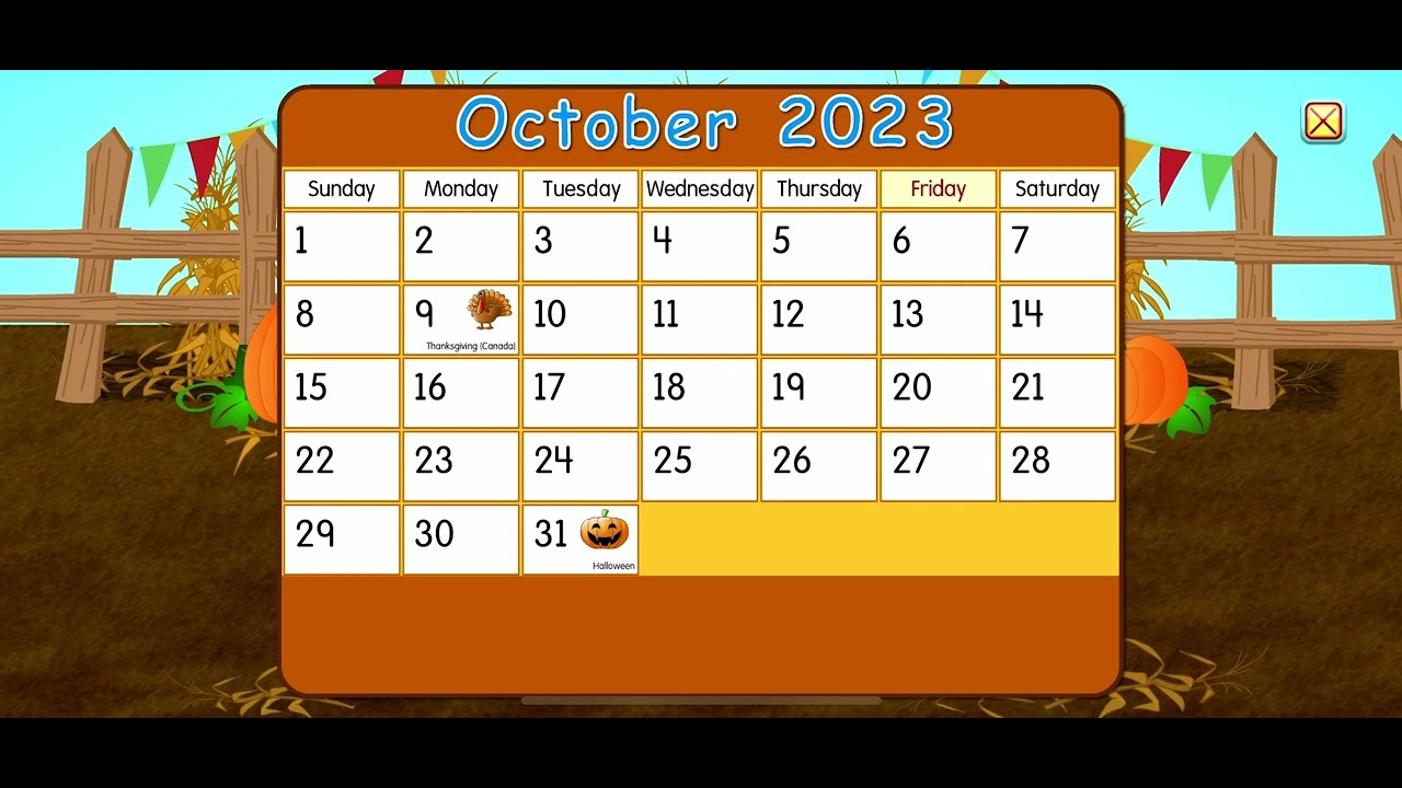 October 2023 Is Here Starfall regarding Starfall Calendar October 2024