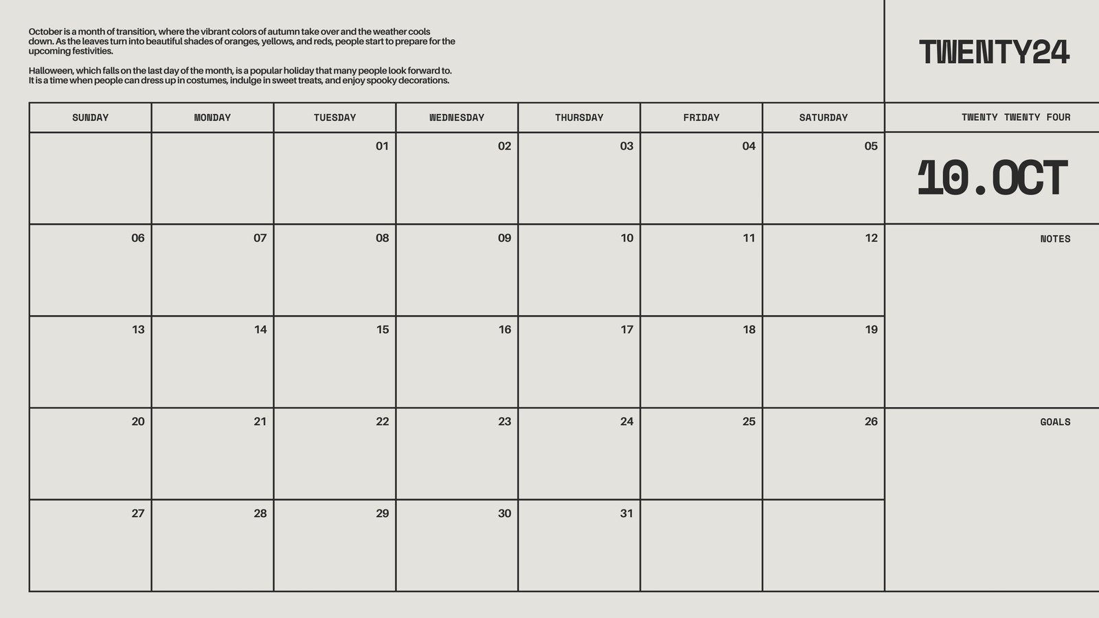 Page 8 - Free And Customizable Weather Templates for Weather Calendar October 2024