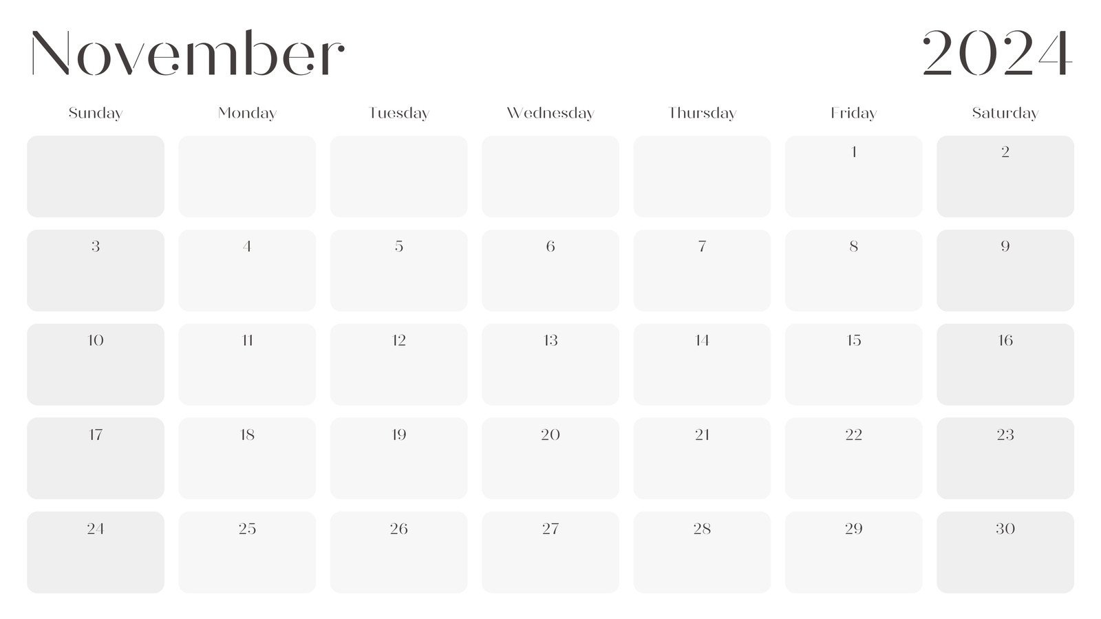 Free And Printable November 2024 Calendar Templates | Canva in November 2024 Calendar Printable Win