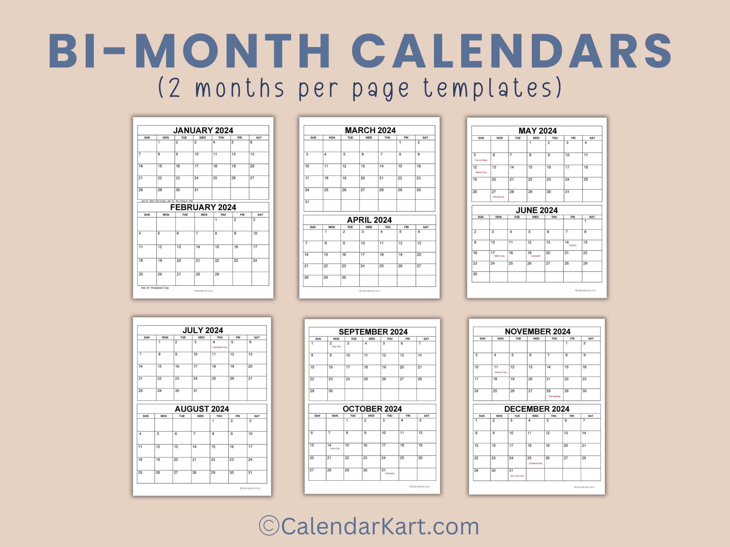 Free Printable 2024 Calendars | Monthly &amp;amp; Weekly Templates for Free Printable November 2024 Calendar Wincalendar