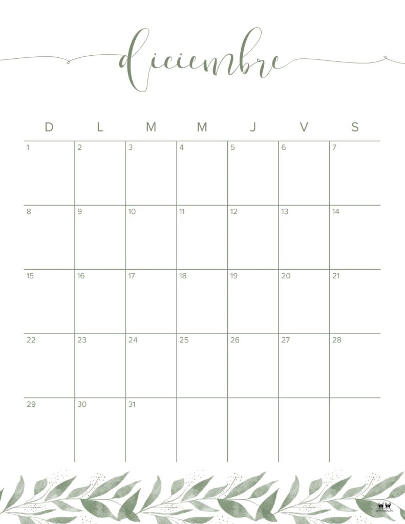 December 2024 Calendars - 50 Free Printables | Printabulls in December 2024 Calendar Printable Portrait