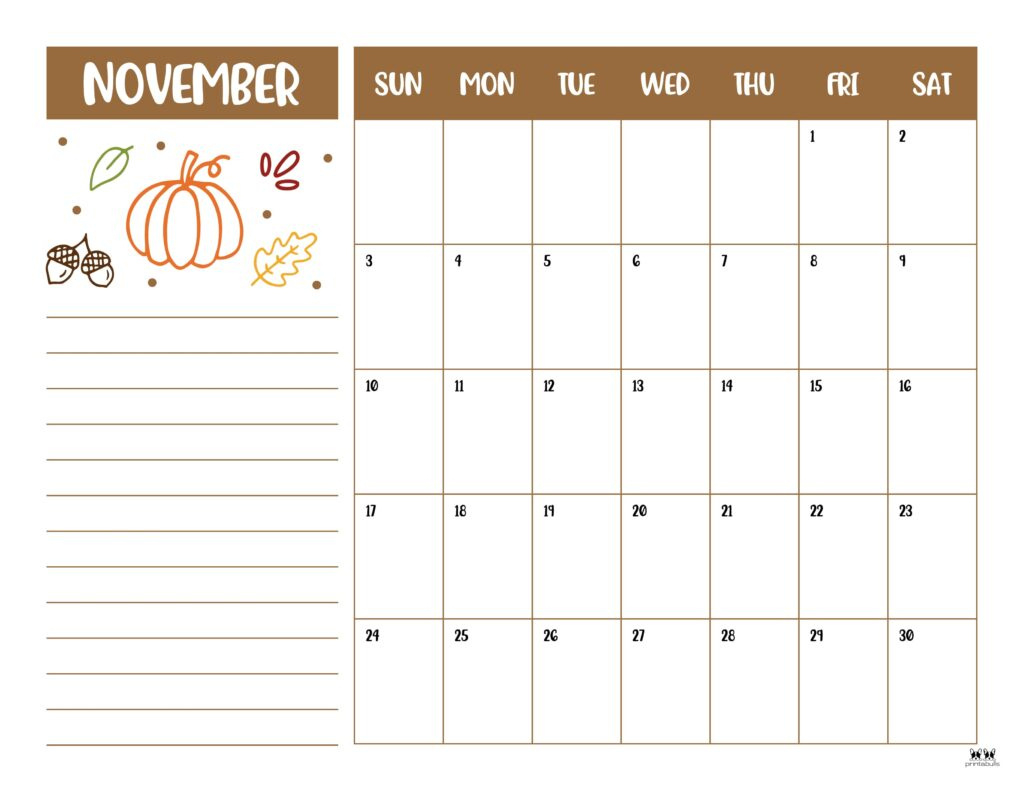 November 2024 Calendars - 50 Free Printables | Printabulls with Happy Easter Content Uploads 2024 Calendar November December Printable Holidays