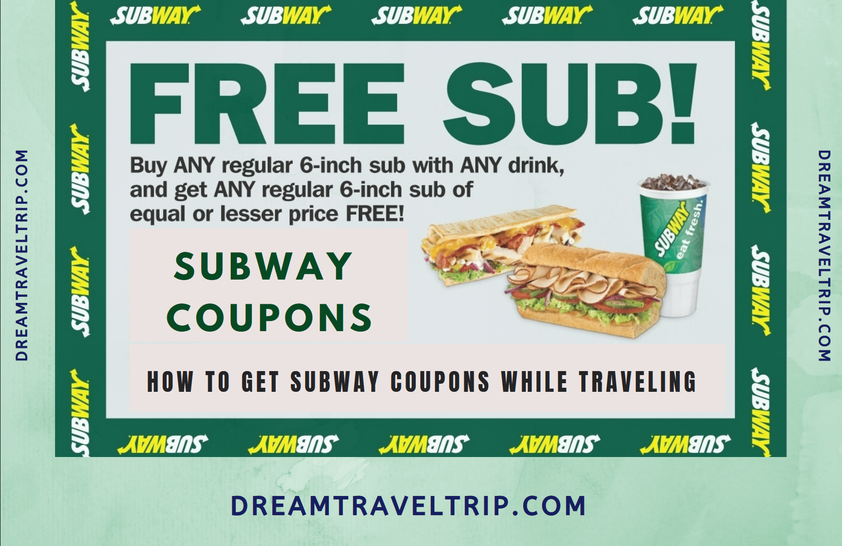 Subway 2025 Printable Coupons with regard to Subway Coupons January 2025 Printable