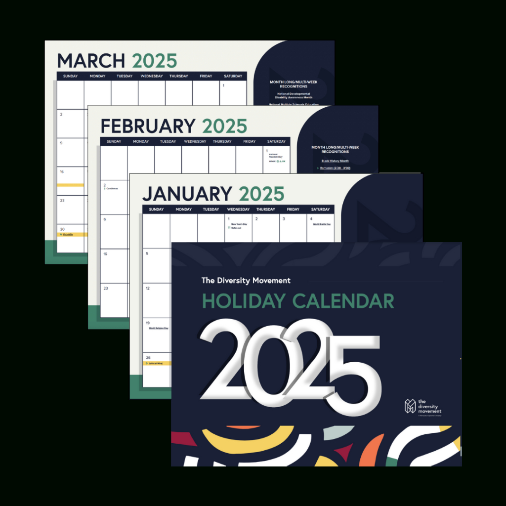 2025 Diversity Holidays Calendar - The Diversity Movement regarding February Diversity Calendar 2025