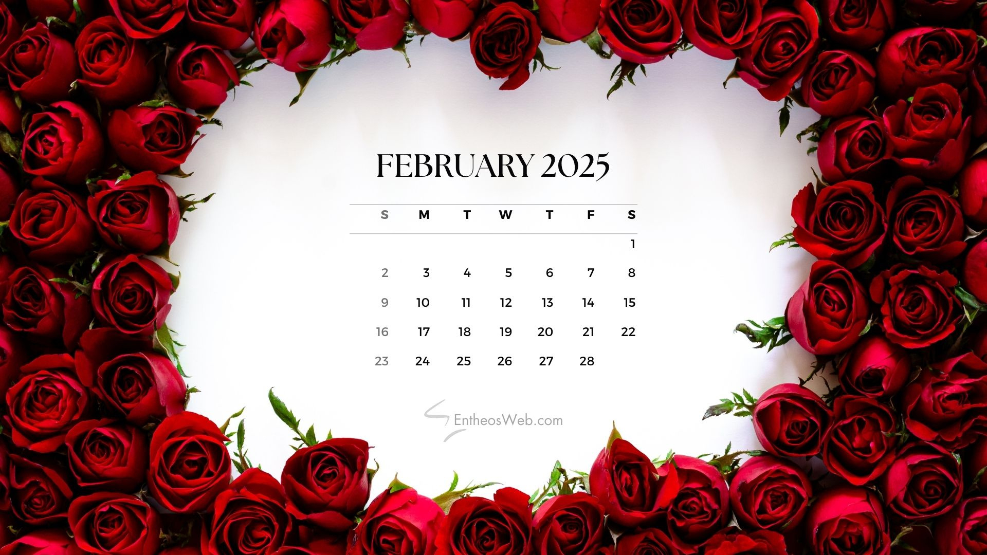 February 2025 Desktop Wallpaper Calendars | Entheosweb inside February 2025 Calendar Desktop Wallpaper