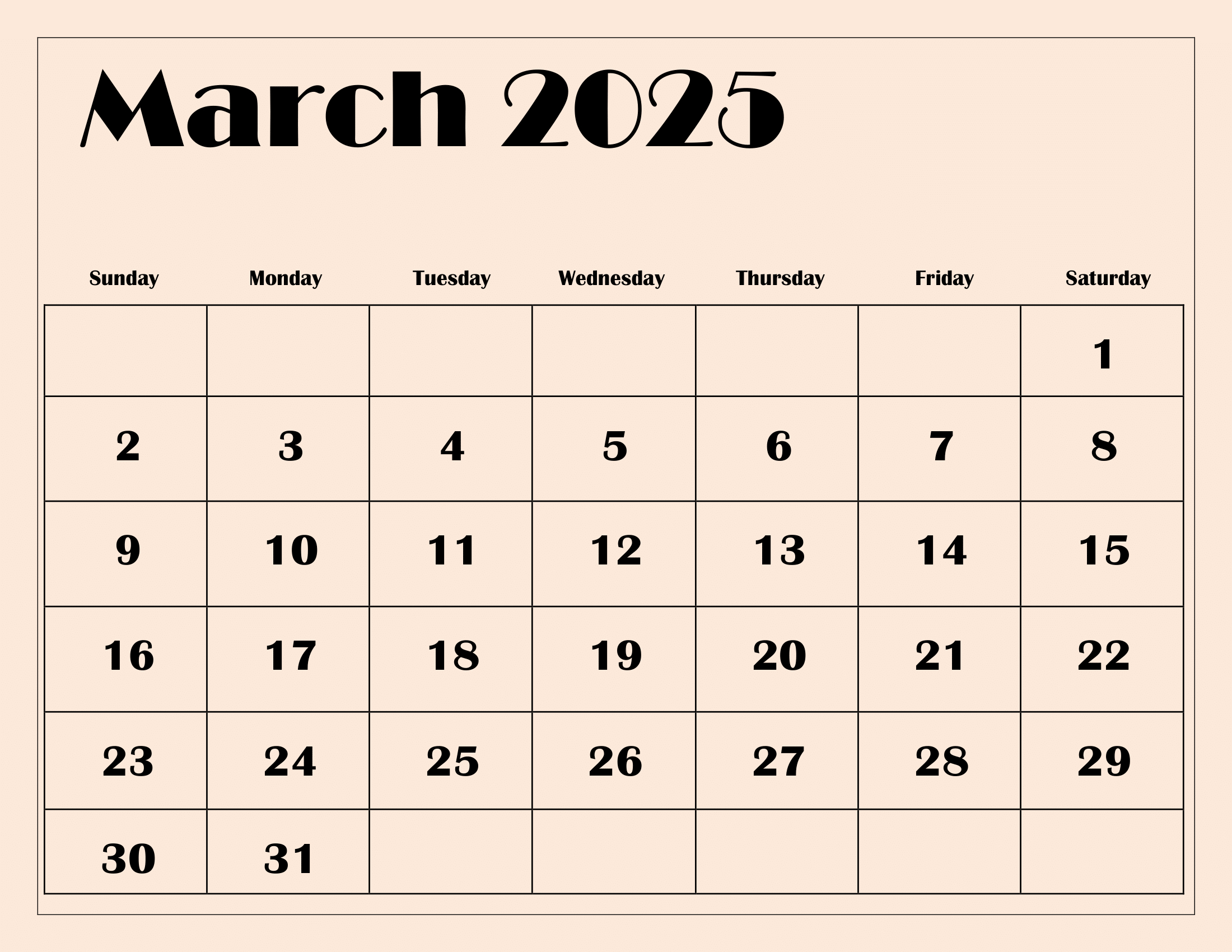 March 2025 Calendar Printable Pdf Template With Holidays for February And March Calendar 2025