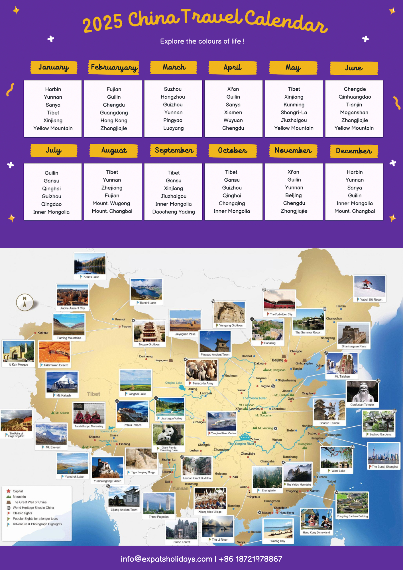 2025 China Travel Calendar For You! | Expats Holidays for June Journey Calendar Of Events 2025