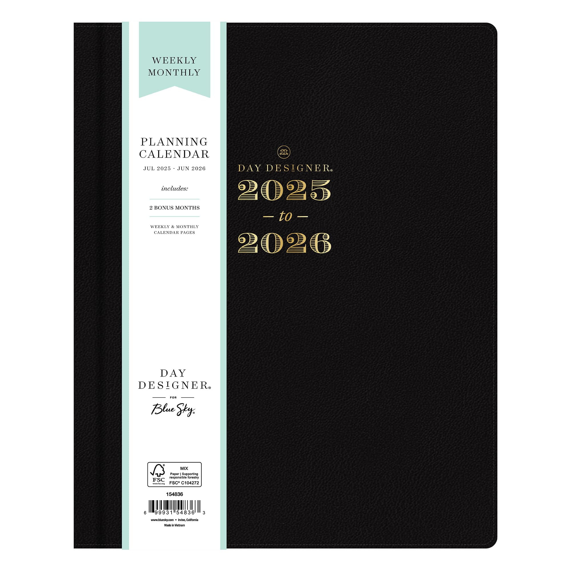 Blue Sky Planners &amp;amp; Calendars In Calendars And Planners inside Blue Sky Weekly/Monthly Planning Calendar July 2024 - June 2025