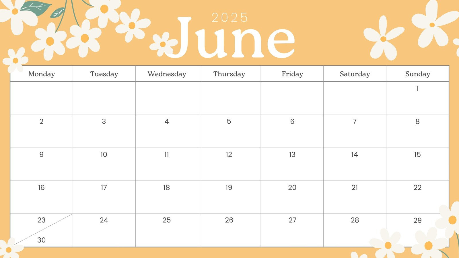 Free Printable, Custom June 2025 Calendar Templates | Canva with regard to June 2025 Fillable Calendar