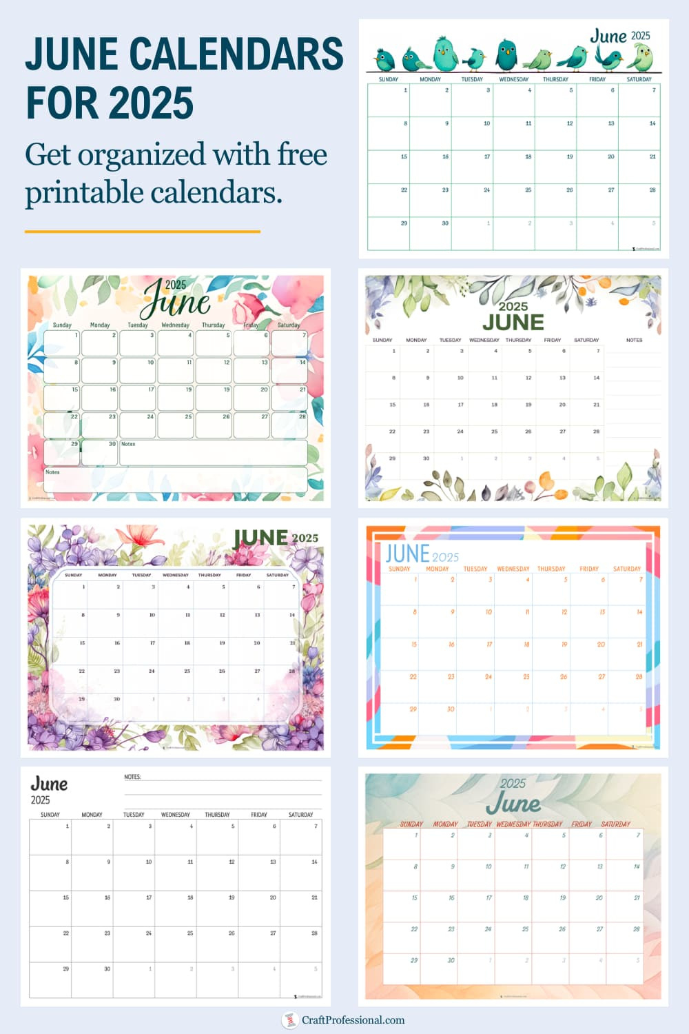 Get Your Printable June 2025 Calendar Now – Free Download! with June 2025 Weather Calendar