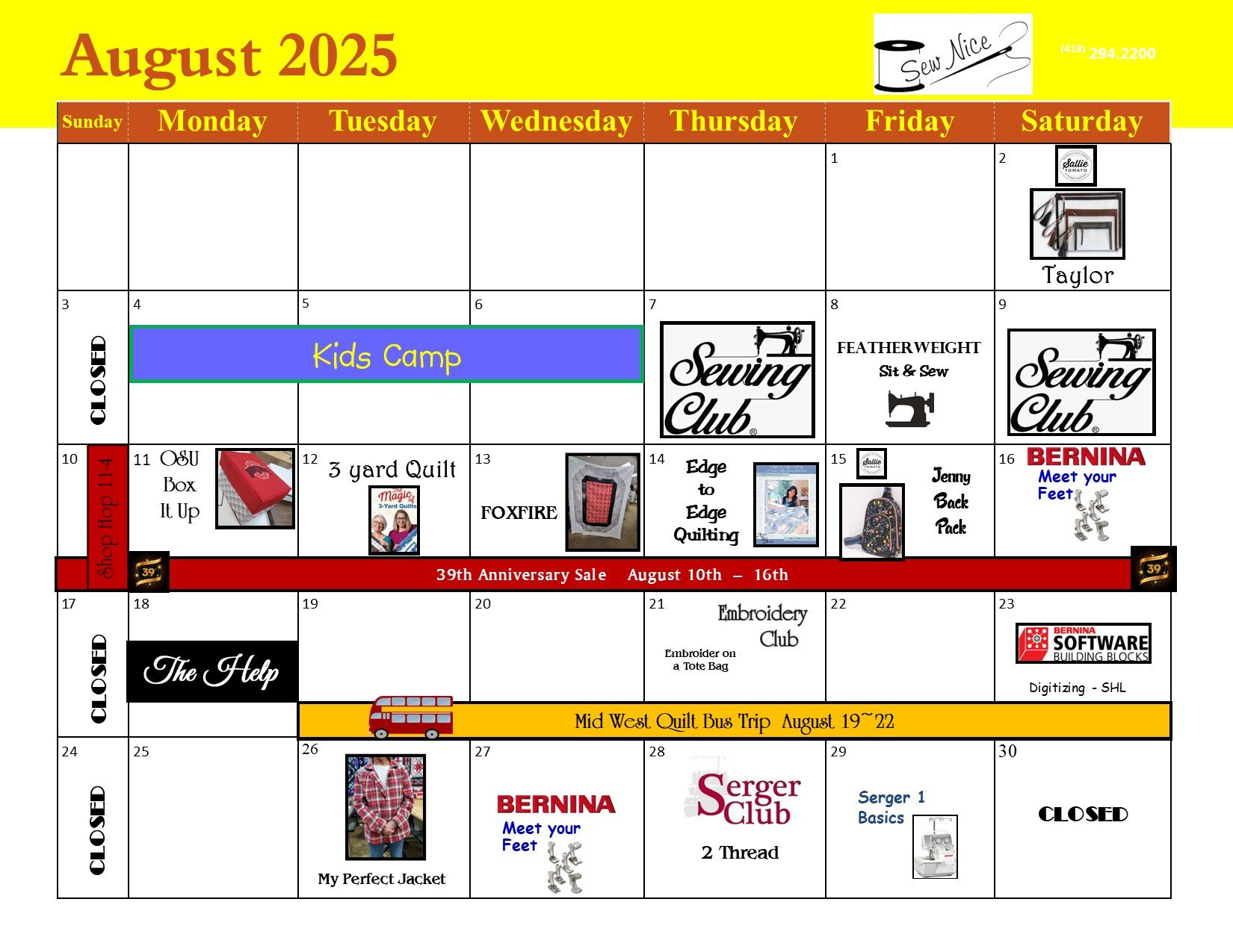 Calendar - 08 August 2025 for Calendar Events In August 2025