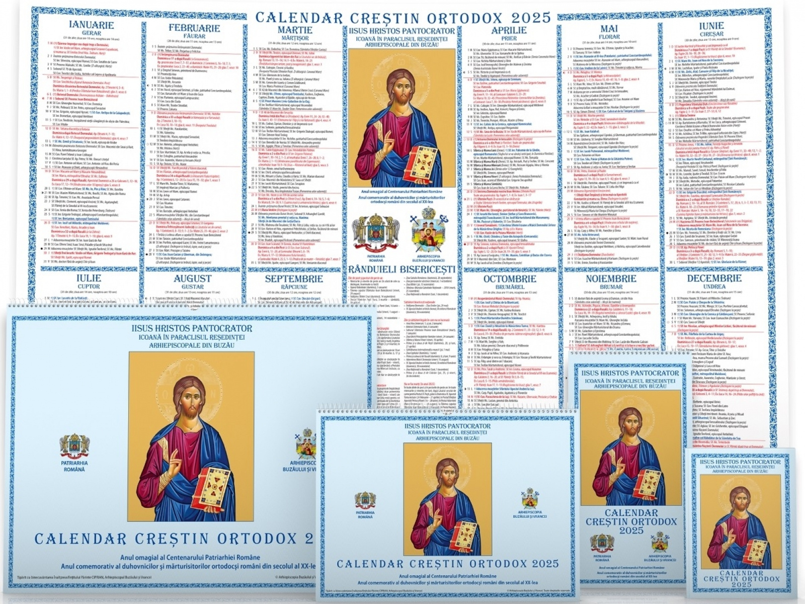 Calendar Ortodox 2025: Sărbători Religioase, Zile De Post Și with Calendar Ortodox 2025 August