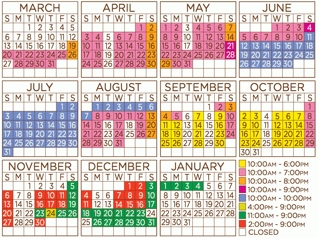 Dollywood Operating Calendar - Calendar Planning Tips for Dollywood Crowd Calendar August 2025
