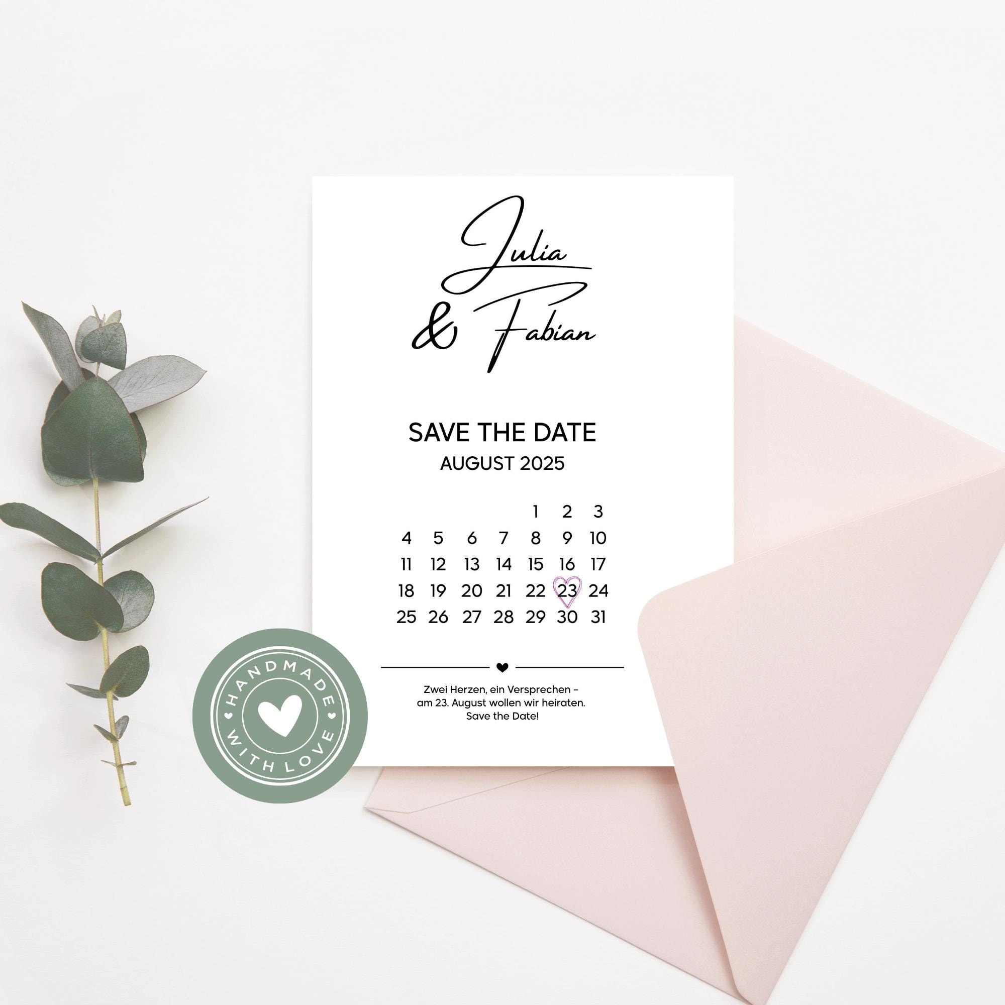Save The Date August 2025 - Etsy.de with August 2025 Calendar Save The Date