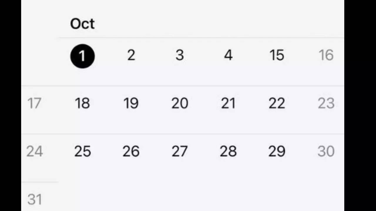 10 Days Missing From October Of 1582. Here&amp;#039;S What Happened inside What Happened in October 1852 Calendar