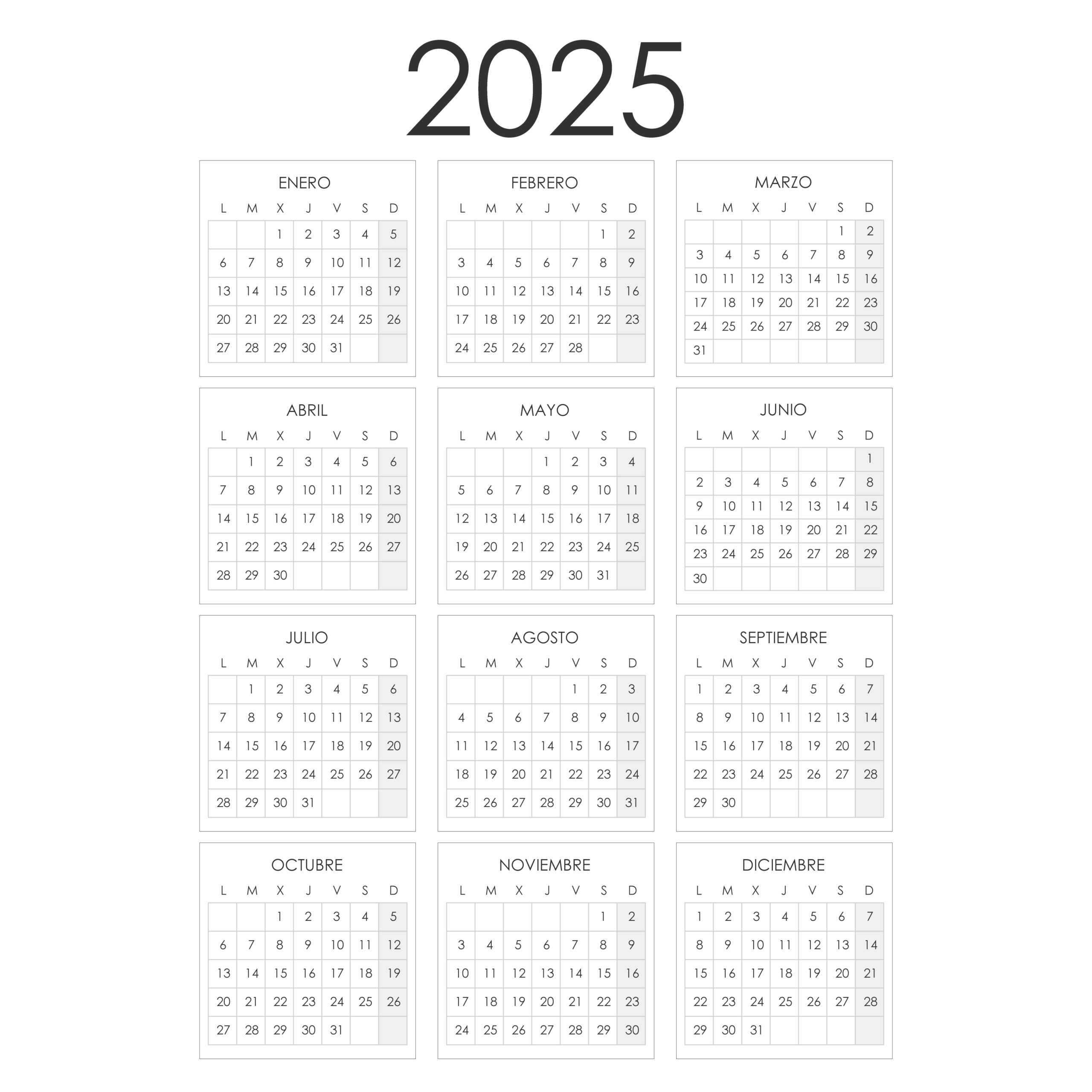 2025 Calendar (Spanish)|D-1237186 regarding October Calendar 2025 in Spanish