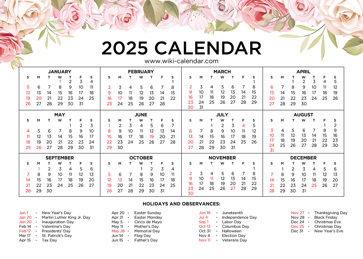 Download And Printable Calendars For 2025 - Wiki Calendar with regard to October Wiki Calendar 2025