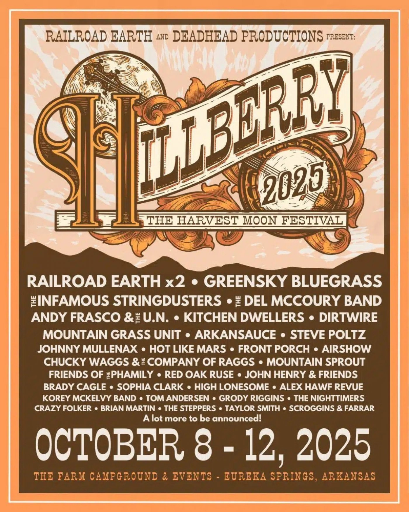 Hillberry 2025: The Harvest Moon Festival, The Farm , Eureka within Eureka Springs Calendar of Events 2025 October