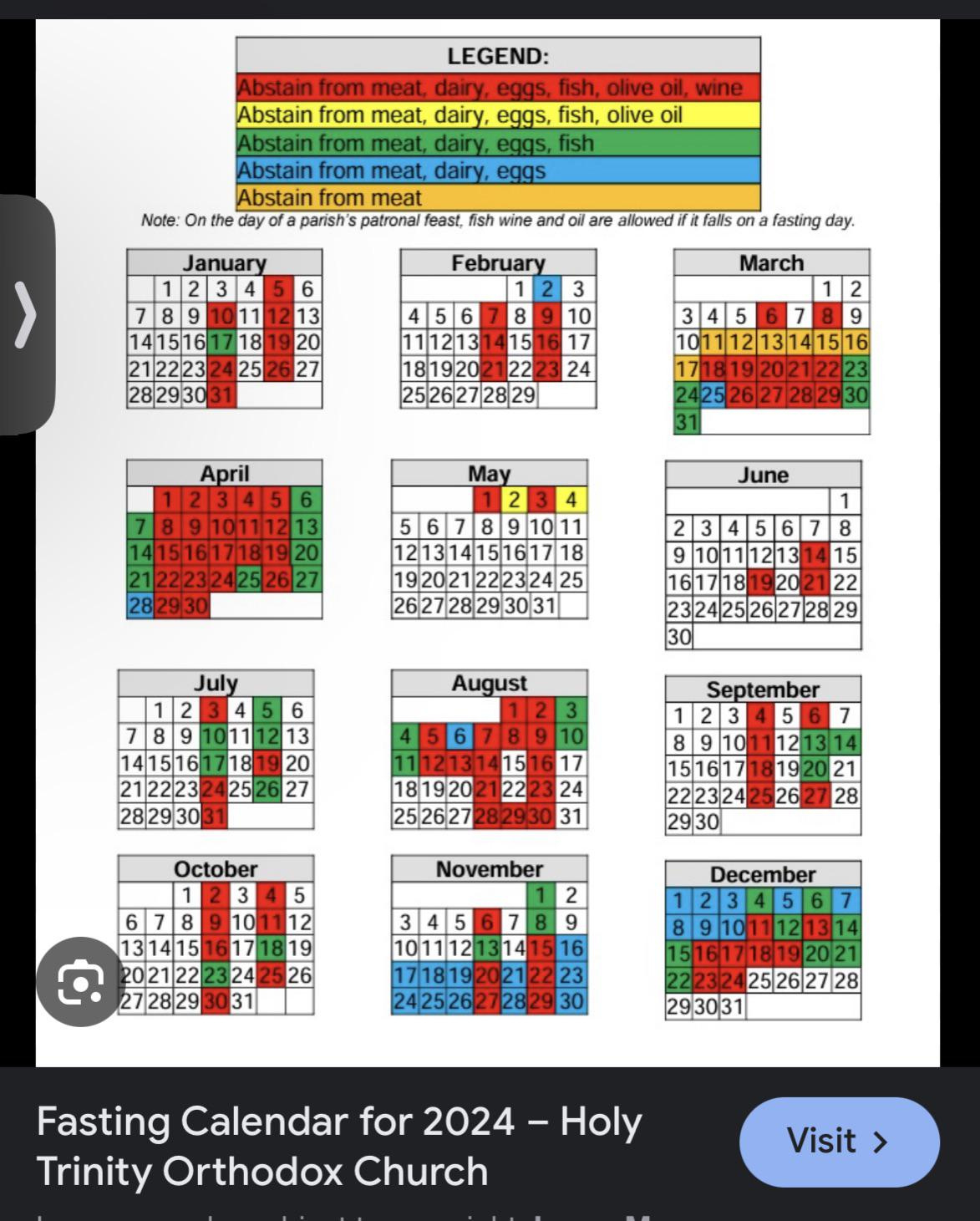 Is There A Simple Calendar Like This For Fasting Days For The for October 2025 in Ethiopian Calendar