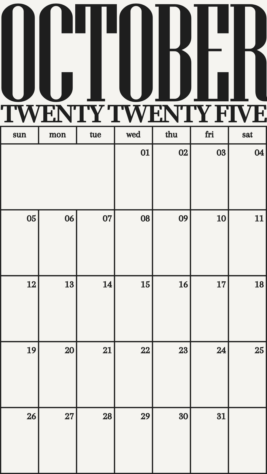 Page 13 - Free And Customizable Date Templates within Calendar 2025 October Story