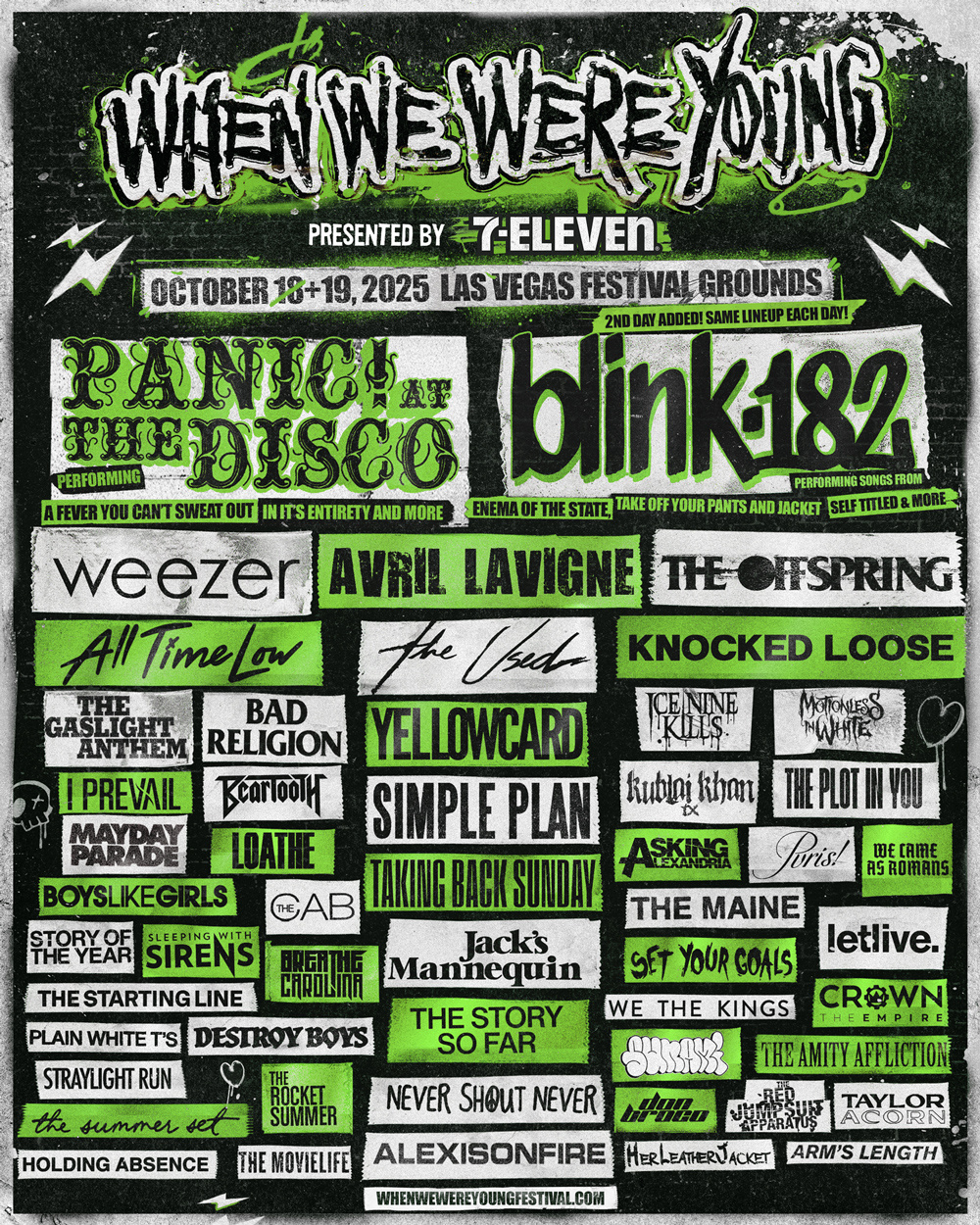 When We Were Young Presented7-Eleven | October 18 &amp;amp; 19, 2025 for Vegas Calendar October 2025