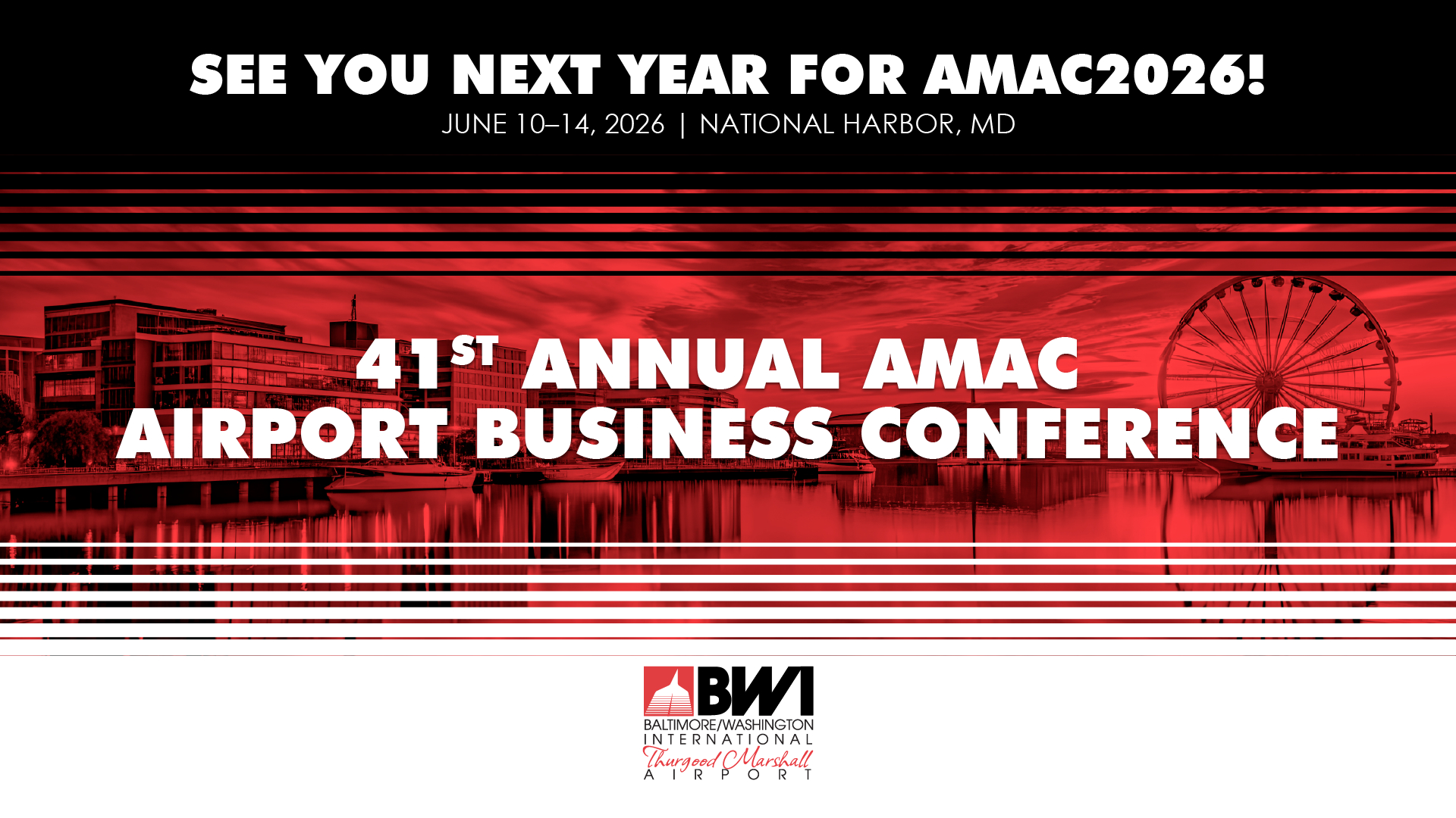 Events - Amac for National Harbor Aviation Summit November 2025
