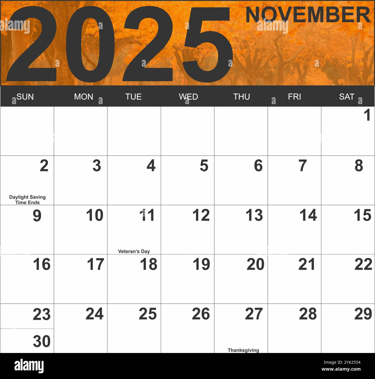 Full Calendar Hi-Res Stock Photography And Images - Alamy regarding November 2025 Dei Calendar